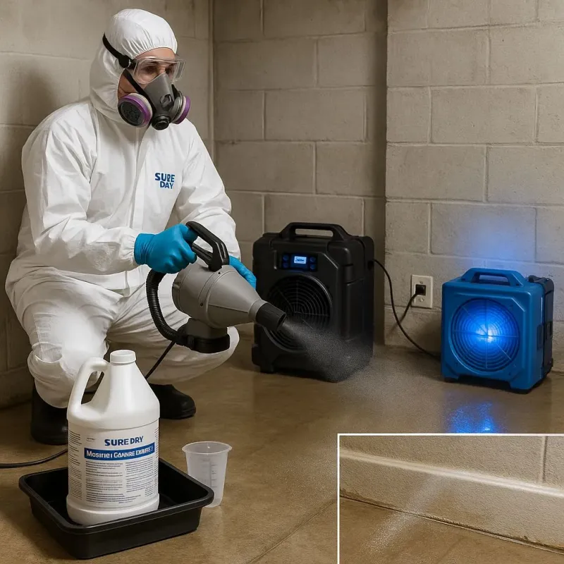Sanitization and Odor Removal process in Clarks Green, PA