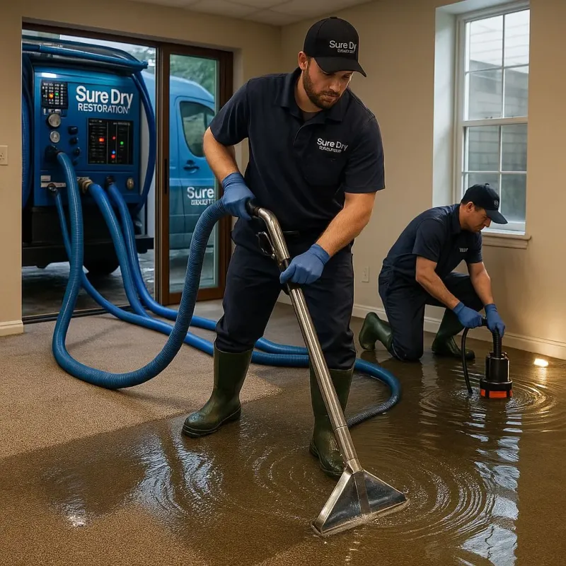 Water Extraction and Removal process in Clarks Green, PA